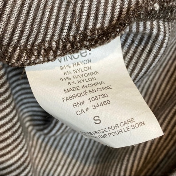 Vince // Striped Dolman Sleeve Top - Picture 7 of 7